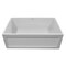 Whitehaus 33" Lrg Rvrsbl Sink W/ Concave Front Apron On One Side And A Plain Fro WHPLCON3319-WHITE - alternate 2